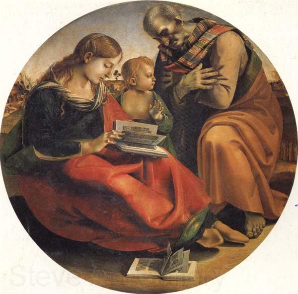 Luca Signorelli The Holy Family France oil painting art
